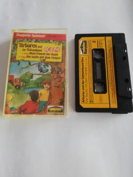 Arborex und der Geheimbund Kim Doppelte Spielzeit Folge 1 und Folge 2 /Mein Freund der Baum/ Die Sache mit dem Tümpel Schwarz mit Gelben Aufkleber45661 6 Karussell